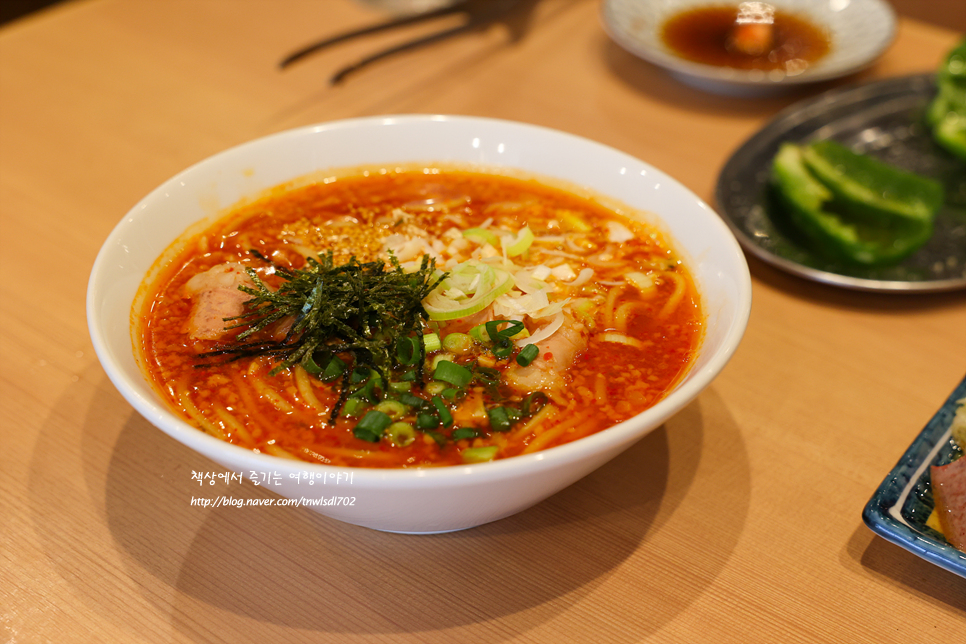 일본 도쿄 맛집 신주쿠 야키니꾸 한국어 메뉴판 있는곳