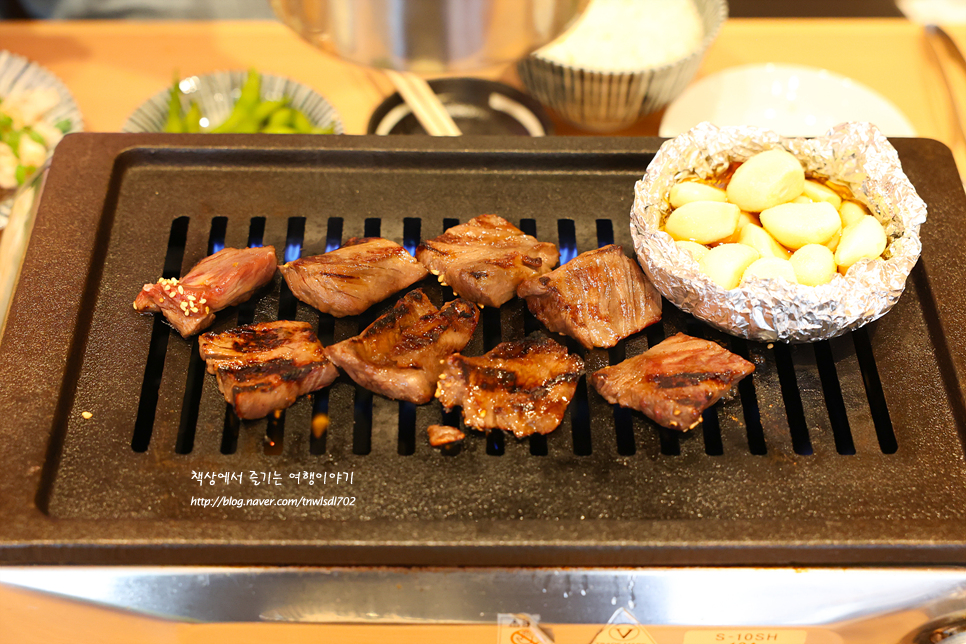 일본 도쿄 맛집 신주쿠 야키니꾸 한국어 메뉴판 있는곳