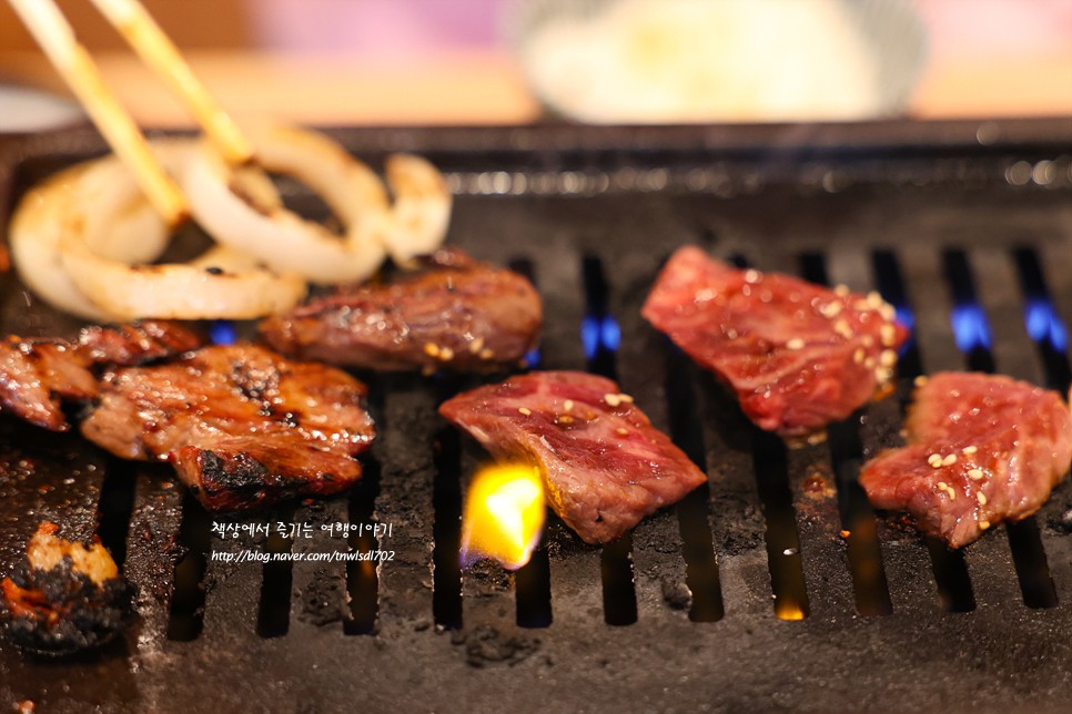 일본 도쿄 맛집 신주쿠 야키니꾸 한국어 메뉴판 있는곳