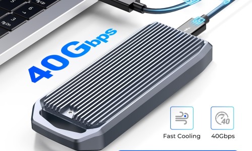 ORICO USB4 M.2 NVMe SSD 케이스, 썬더볼트3 4 호환 40Gbps