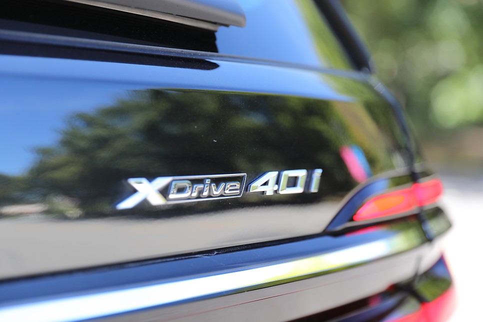 BMW X7 40i 시승기, 주행 및 자동 주차 영상, 트렁크 공간