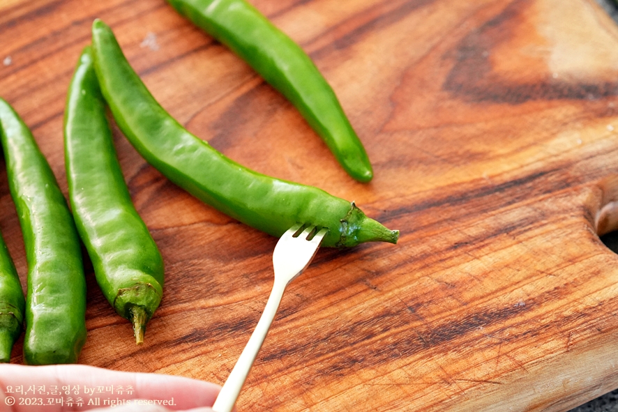 간장 고추장아찌 담그는법 만들기 청양고추 장아찌 만드는 법 청양고추요리 고추간장장아찌