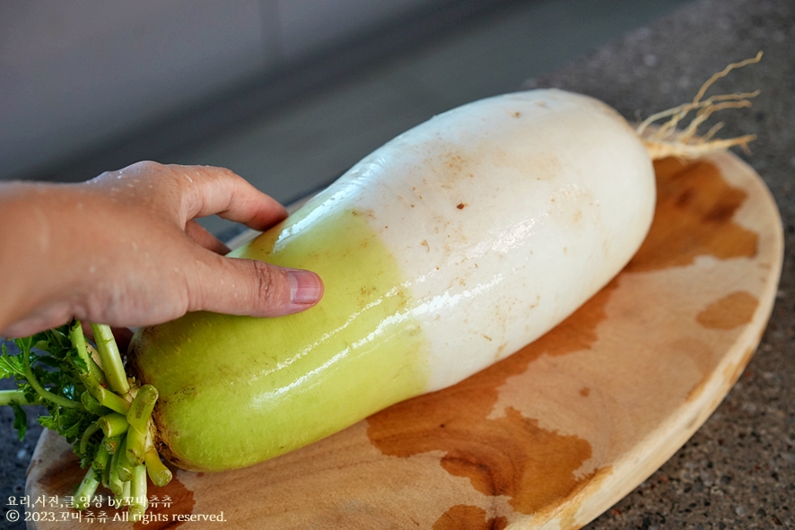 설렁탕 깍두기 담그는법 만들기 15분컷 히트친 설렁탕집 석박지 깍두기 담그기 섞박지 무김치