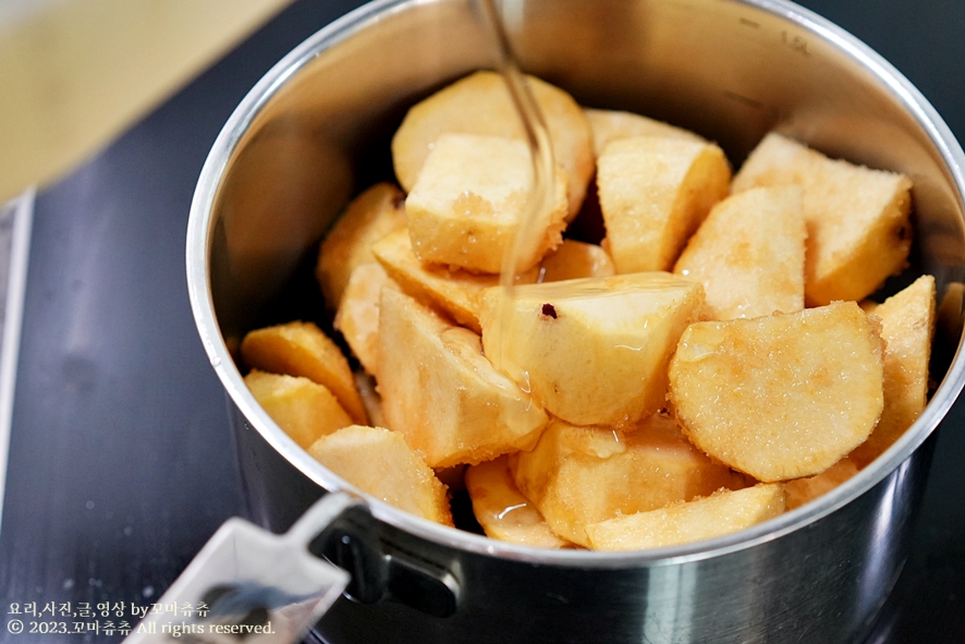 고구마맛탕 만들기 레시피 설탕 하나로 후기 난리난 고구마빠스 만들기 고구마 요리 아이들 간식 추천