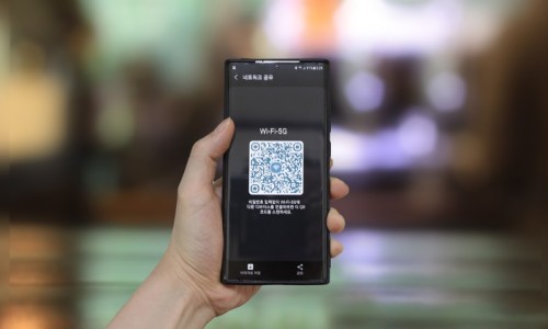 QR코드 스캔 방법 2가지, 갤럭시 카메라와 네이버 앱