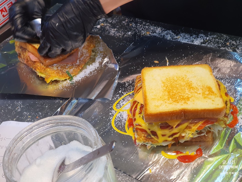 창동할머니 토스트 최근방문 크기도 가격도 맛도 역시 만족했다