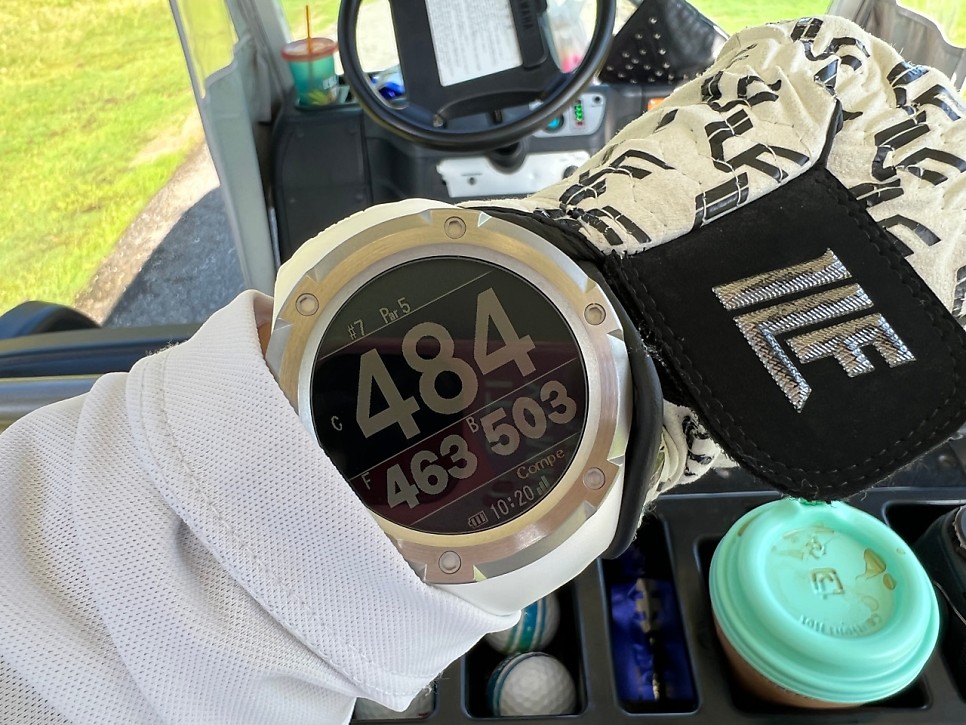 골프 거리측정기 시계형 샷네비 에볼브 프로(Evolve Pro) GPS 거리측정기 필드 후기