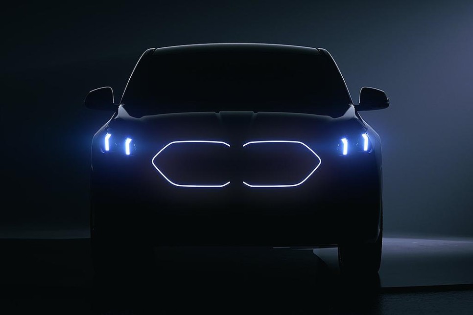 2024 BMW X2 M35i 10월 11일 데뷔에 앞서 티저 공개