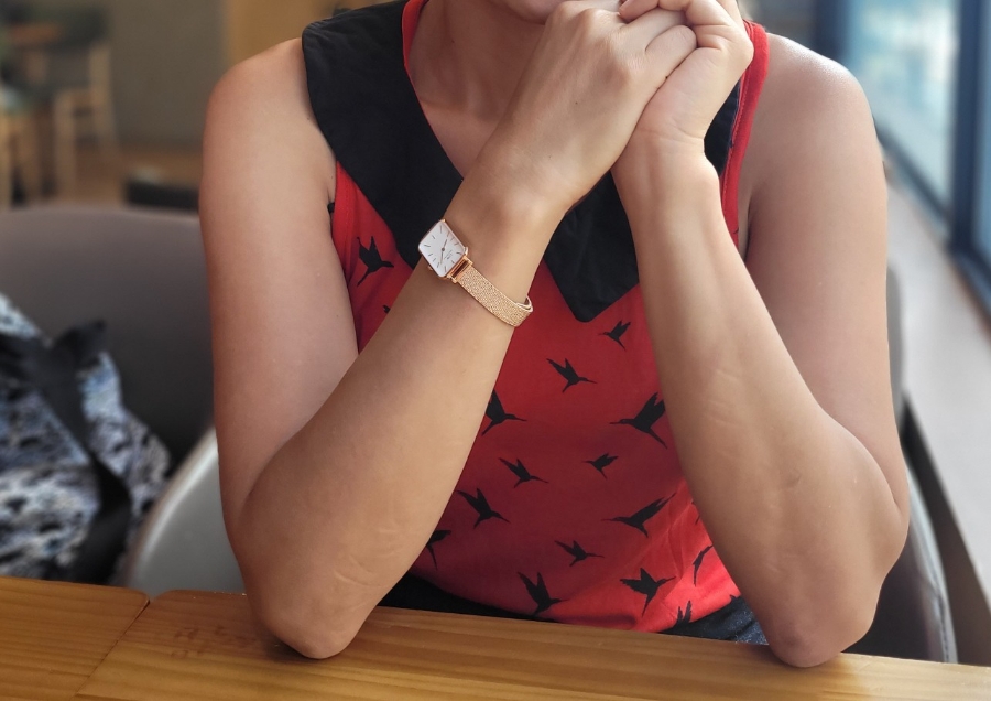 다니엘 웰링턴 여자 메탈 손목시계 20대 30대 브랜드
