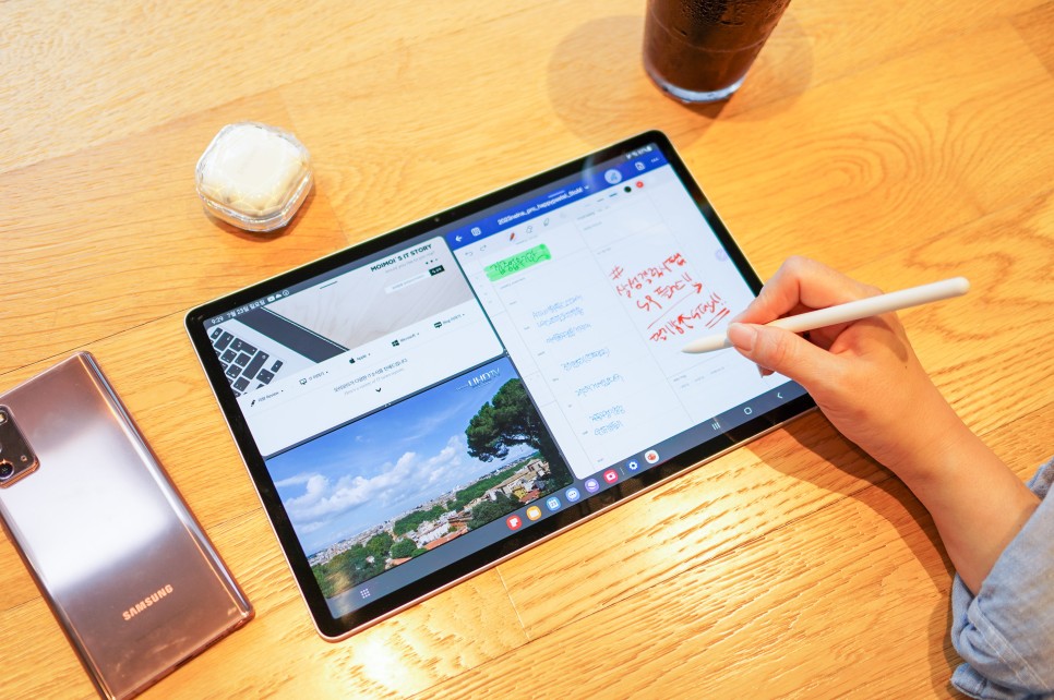 삼성 갤럭시탭 S9 플러스 태블릿 추천 스펙과 성능 베이지 색상 사용 후기