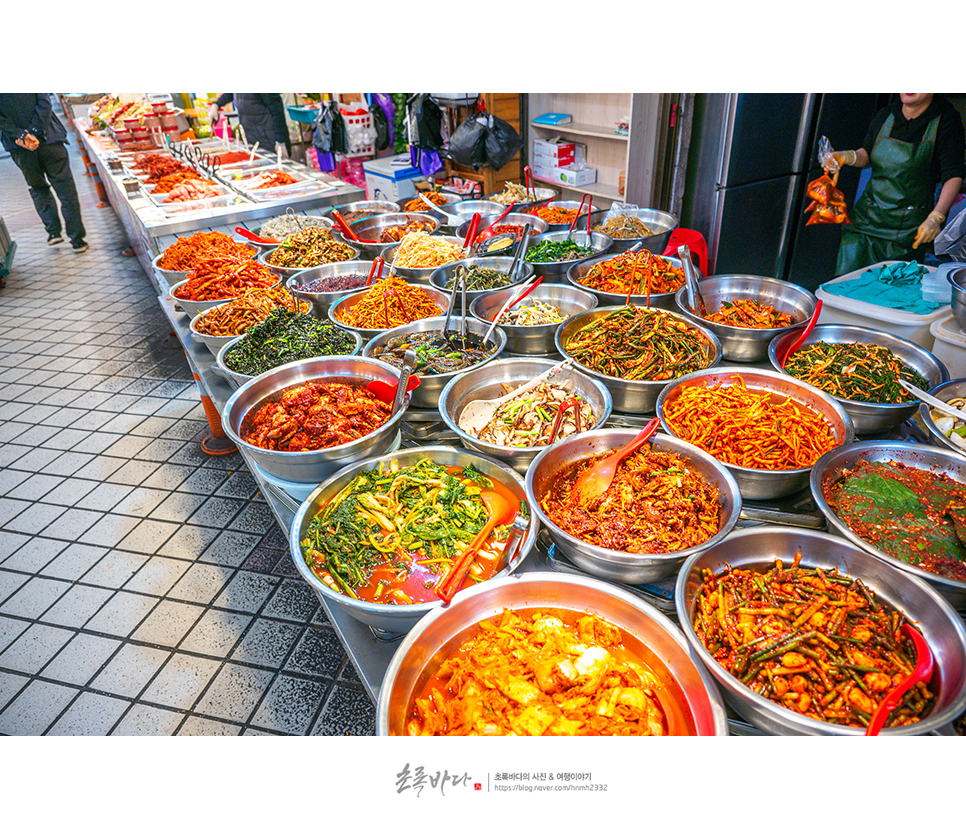 속초중앙시장 선물 속초샌드 술빵 속초관광수산시장 먹거리