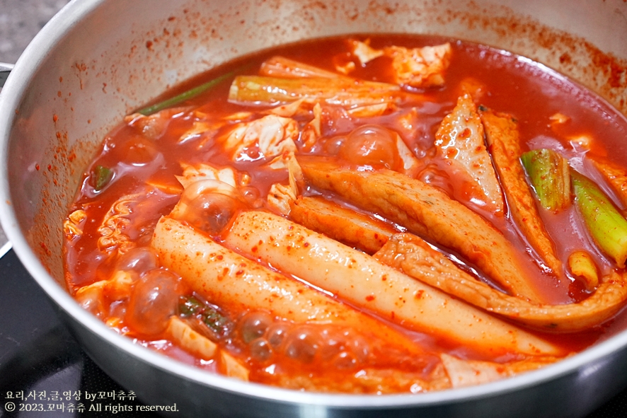 떡볶이 황금레시피 양념 맛보장 가래떡 떡볶이 소스 만들기 쌀떡볶이 분식