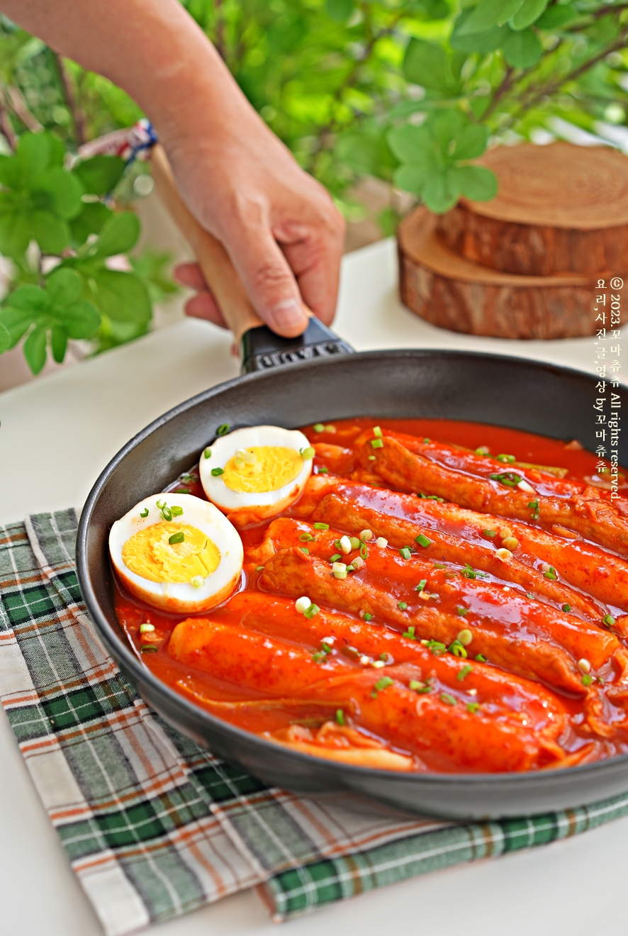 떡볶이 황금레시피 양념 맛보장 가래떡 떡볶이 소스 만들기 쌀떡볶이 분식