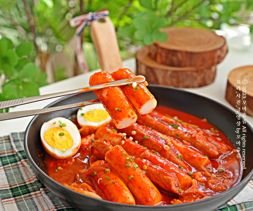 떡볶이 황금레시피 양념 맛보장 가래떡 떡볶이 소스 만들기 쌀떡볶이 분식