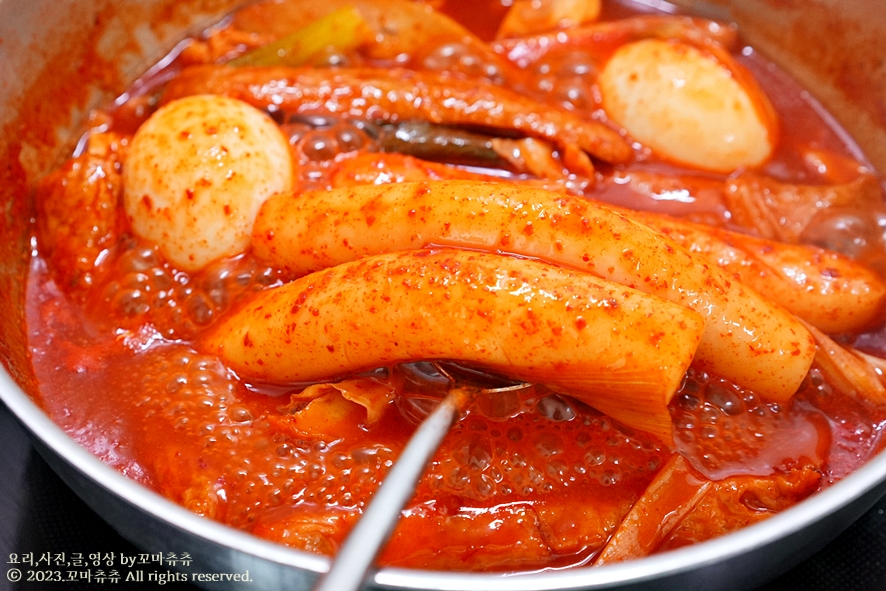 떡볶이 황금레시피 양념 맛보장 가래떡 떡볶이 소스 만들기 쌀떡볶이 분식