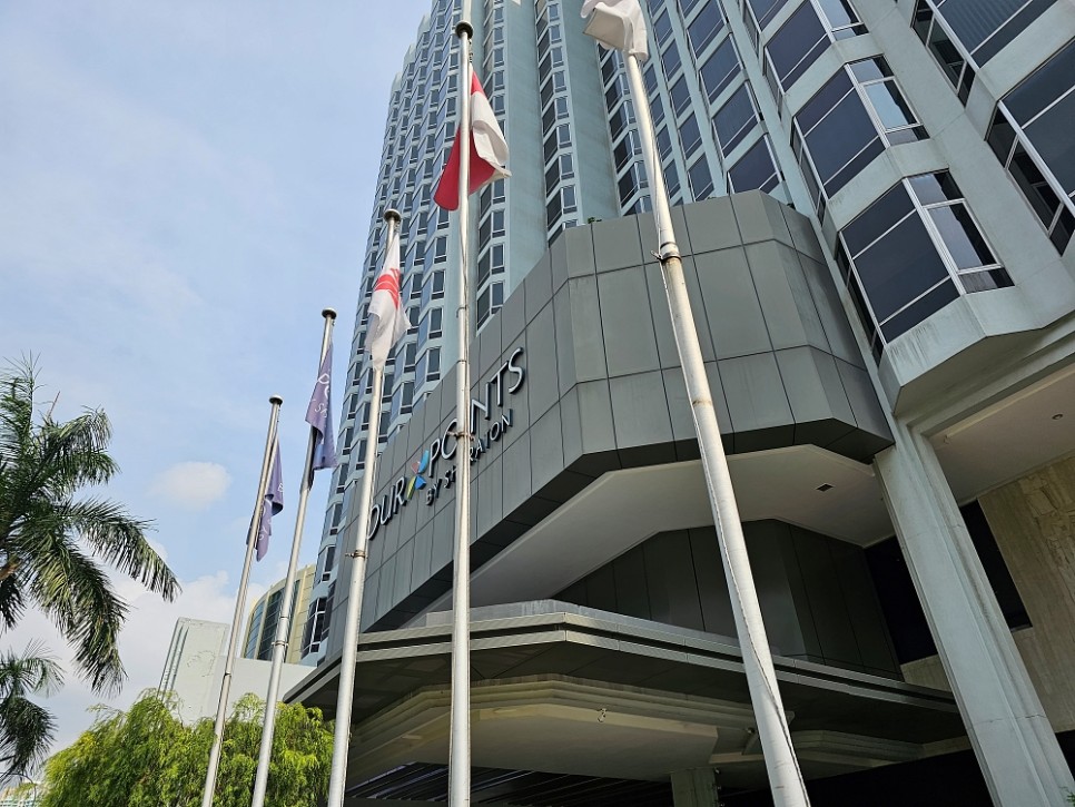 싱가포르 호텔 포포인츠 바이 쉐라톤 후기 싱가포르 여행 가성비 숙소 추천