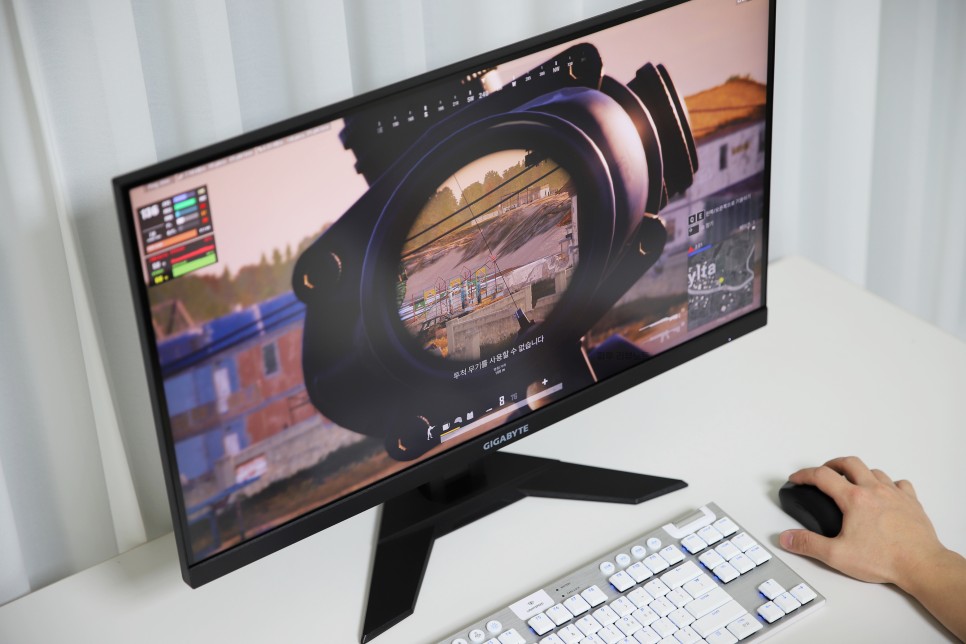 4K 게이밍 모니터 추천으로 기가바이트 M28U 144Hz 28인치 컴퓨터모니터