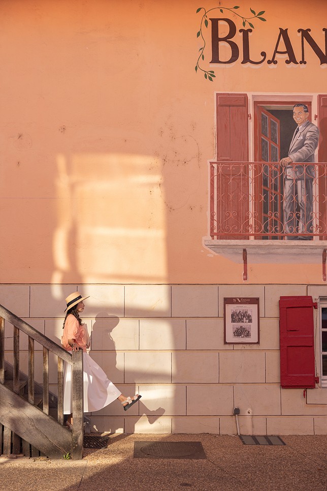 프랑스 리옹 입국 미슐랭 조르주블랑 호텔과 벽화가 아름다운 보나마을