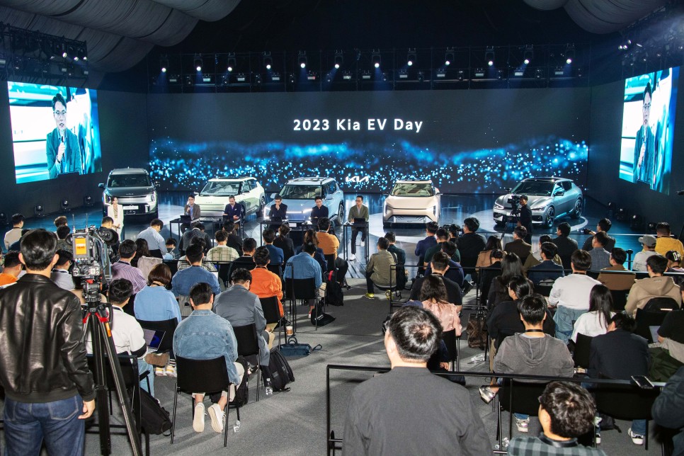EV5 공개 기아의 빅픽쳐, EV 풀라인업 발표하다.