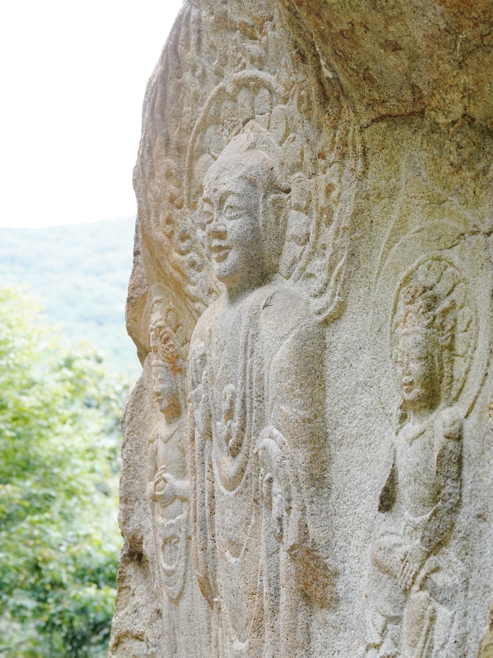 서산 여행 추천 마애삼존불상 짧은 시간 긴 여운! 마애여래삼존불상