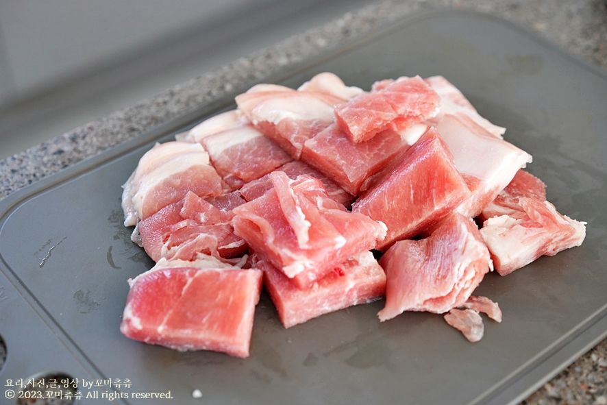 앞다리살 제육볶음 양념 레시피 맛있는 돼지 고추장 불고기 양념 앞다리살 요리