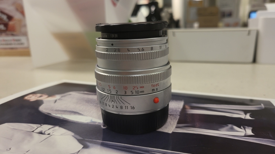 라이카 주미크론 50mm 4세대 실버 렌즈 판매합니다