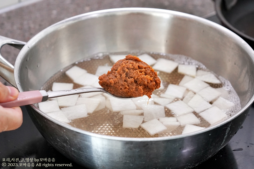 배추 된장국 끓이는법 맛보장 알배기 배추국 배추된장국 레시피 무 알배추 된장국