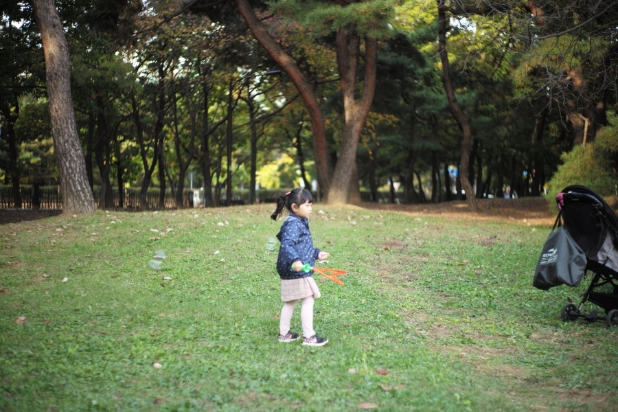 일산호수공원 소풍~ 아이가 가장 좋아하는 건 함께 놀아 주는 것