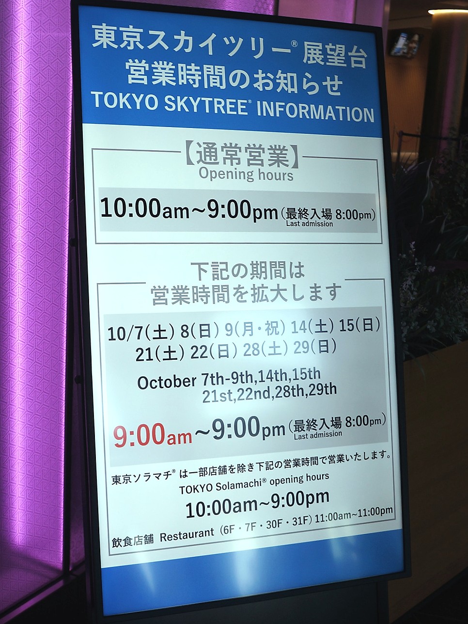 도쿄 여행 도쿄 스카이트리 전망대 예약 입장권 높이 TIP