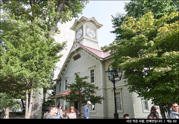 일본 관광지 삿포로 갈만한곳 TV타워 전망대 오도리공원 시계탑
