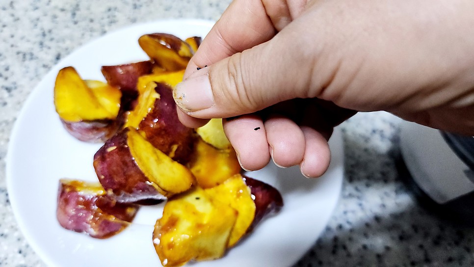 에어프라이어 고구마맛탕 만드는법 아이 간식 고구마빠스 만들기 고구마요리