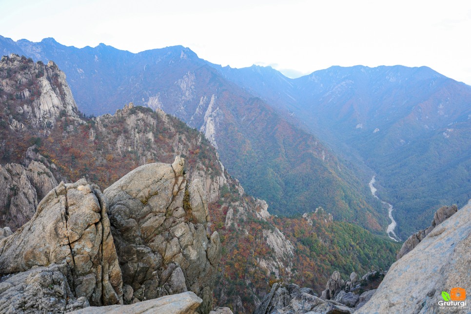 속초 설악산 국립공원 설악산 권금성 케이블카 설악산 단풍 여행