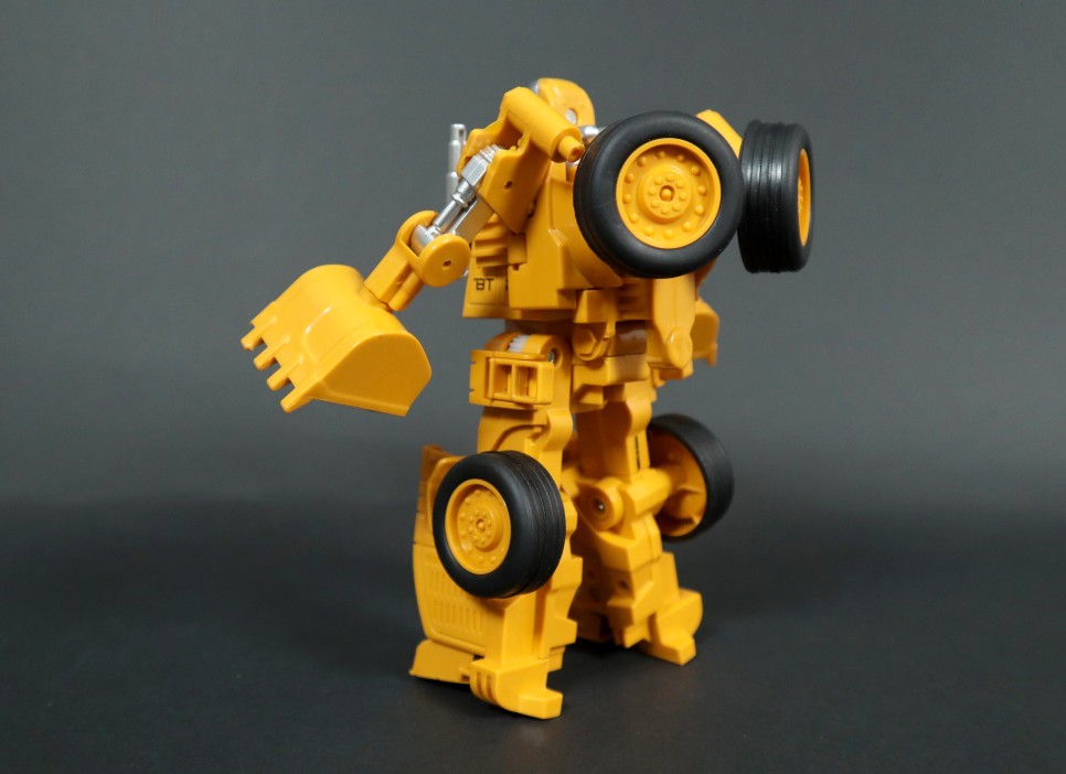 [변신로봇] 다이소 스크래퍼 - 중장비 합체로봇 불도저