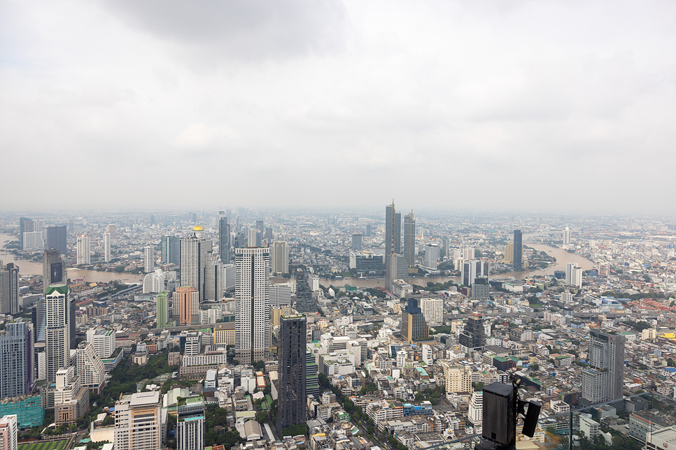 태국 방콕 여행 전망대 마하나콘 스카이워크 이용 팁 입장료
