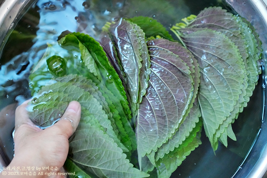 깻잎 양념장 만들기 감탄연발 8분 깻잎김치 만드는 법 양념 깻잎 무침 요리