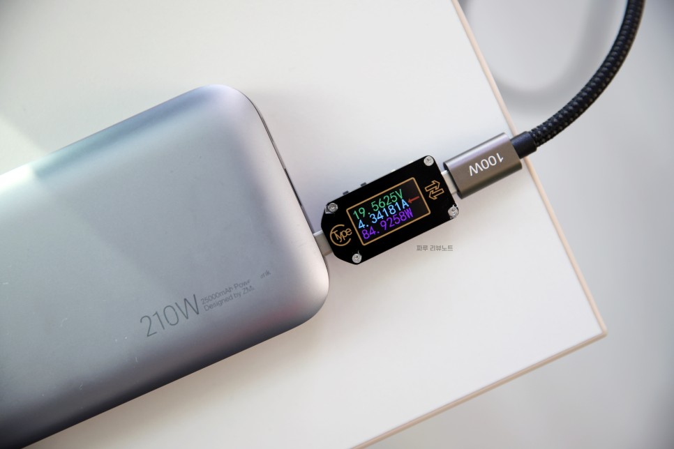 100W USB c to c 타입 고속 충전 케이블 모니터 아이폰 미러링 연결까지 가능!