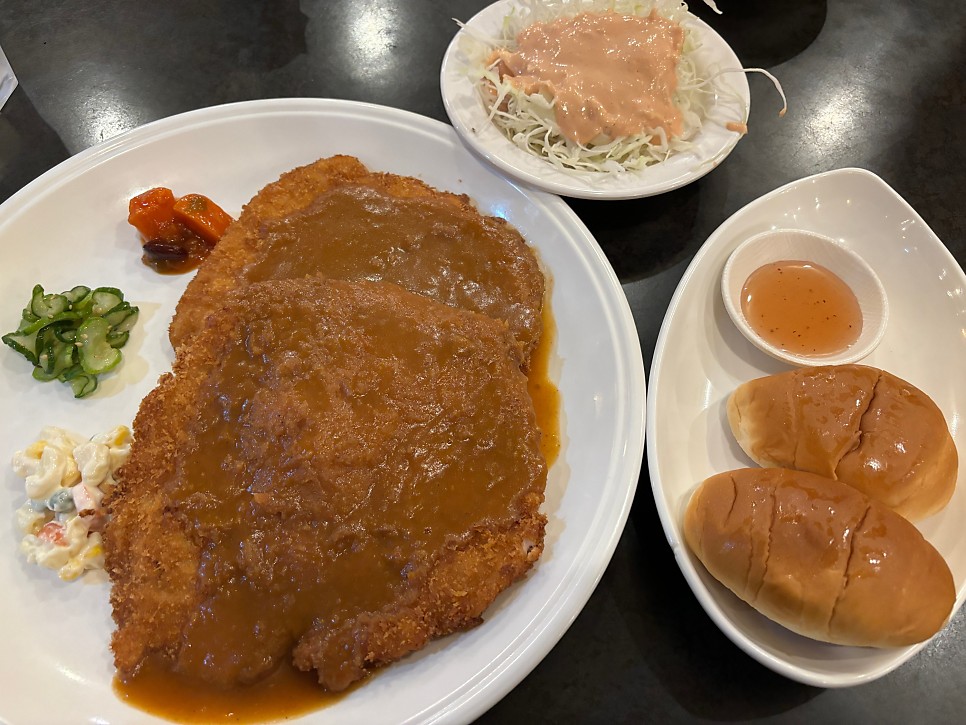 인천 잉글랜드왕돈까스 솔직후기 주차 동인천 차이나타운 맛집 정보