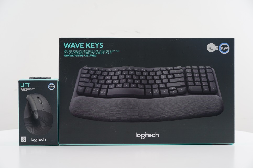 인체공학 블루투스 키보드 로지텍 Wave Keys 사용기, 격이 다른 편안함이 포인트!