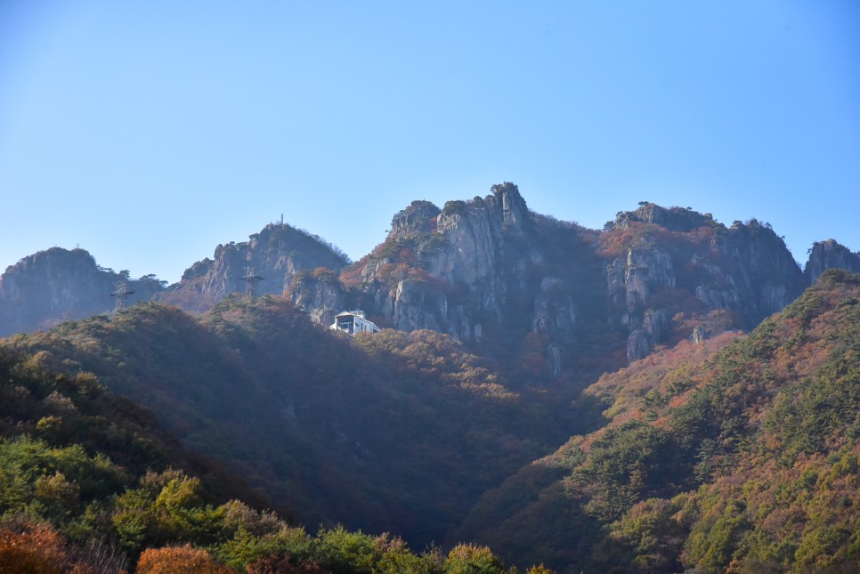 단풍 명소 대둔산 단풍 대둔산 케이블카 타고 구경 완주 여행