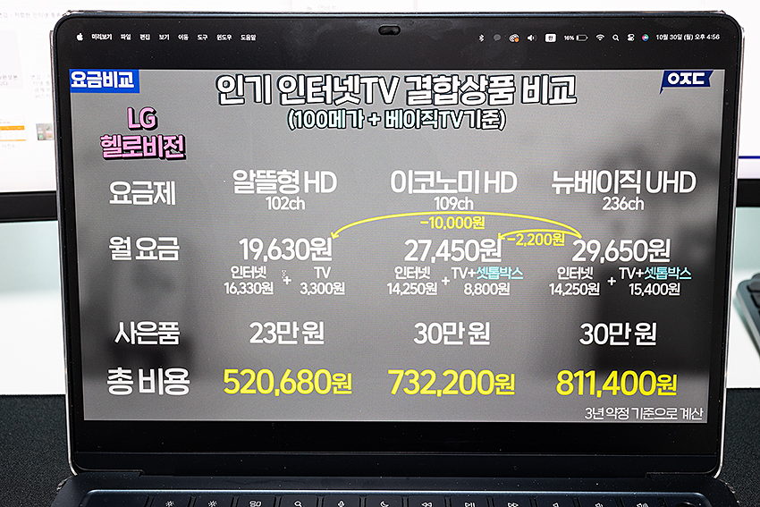 저렴한 인터넷 종류 tv 요금제 비교 추천(kt스카이라이프 lg헬로비전 티비채널 화질 아정당)