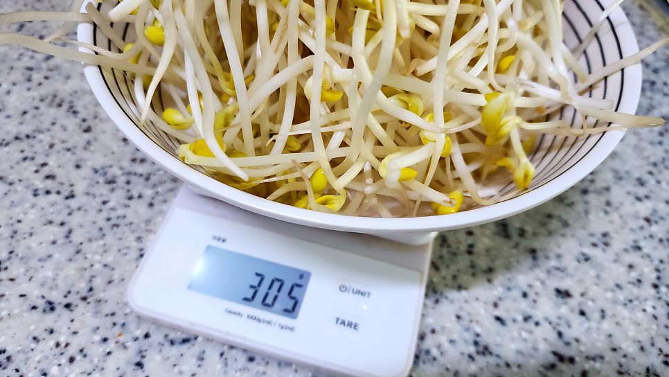 한그릇음식 전기 압력밥솥 콩나물밥 만들기 간장 양념장 만드는법 콩나물요리
