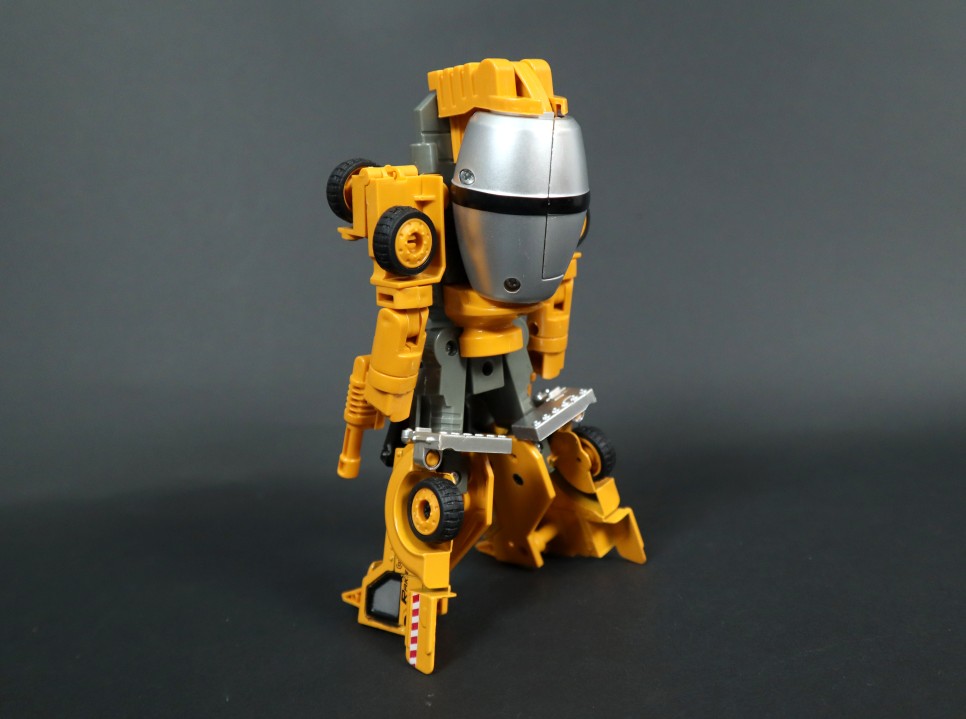 [변신로봇] 다이소 믹스마스터 - 중장비 합체로봇 레미콘