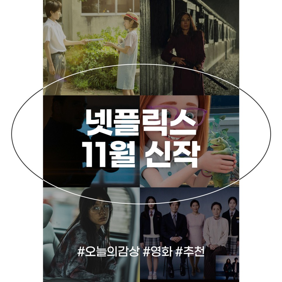 넷플릭스 11월 신작 영화 추천 한국 넷플 오리지널까지