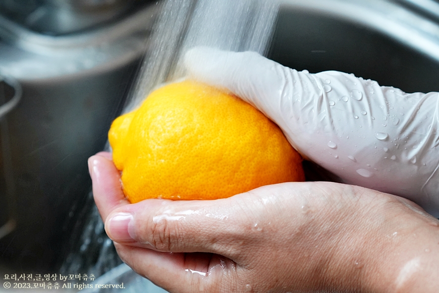 레몬 생강청 만들기 수제 생강청 만드는법 보관 생강차 레몬청 만들기 레몬 세척 생강요리
