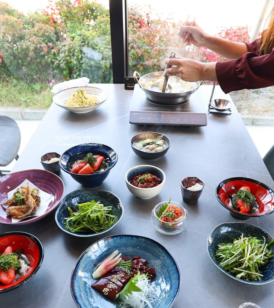 후쿠오카 모츠나베 맛집 나카스강 뷰 모츠나베야 2번 방문