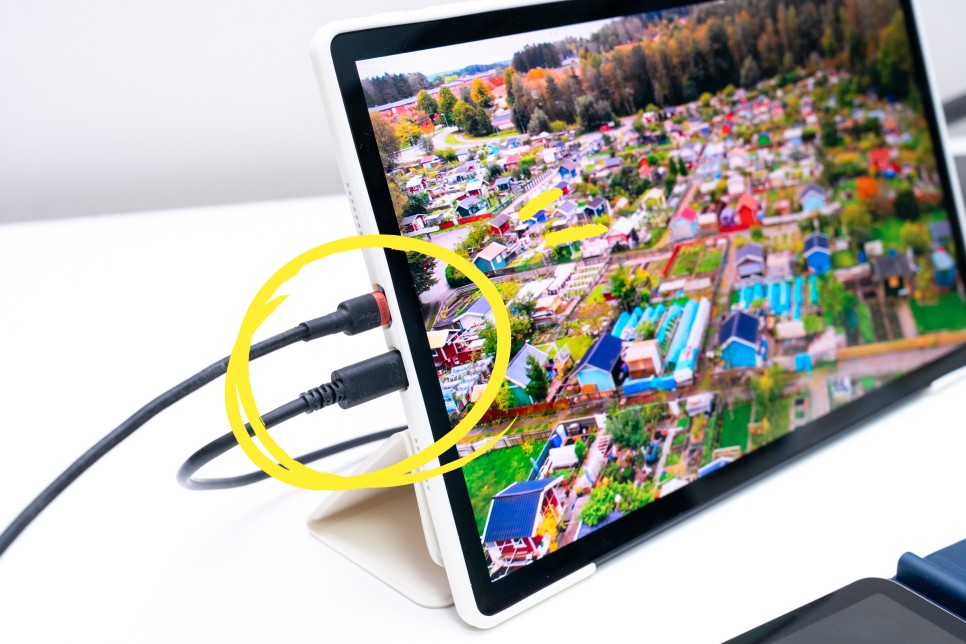 휴대용 포터블 모니터 추천 삼성 덱스 DEX 무선 가능한 Smart OLED Viewer 후기