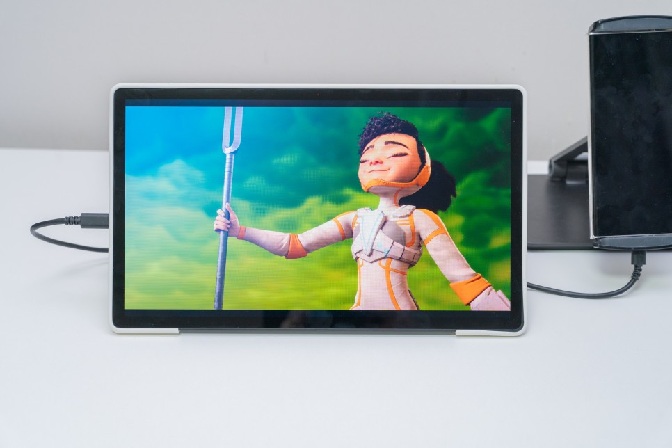 휴대용 포터블 모니터 추천 삼성 덱스 DEX 무선 가능한 Smart OLED Viewer 후기