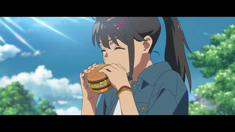 요즘 화제인 [일본 맥도날드 광고] 애니메이션 6종류 최신 모음.gif