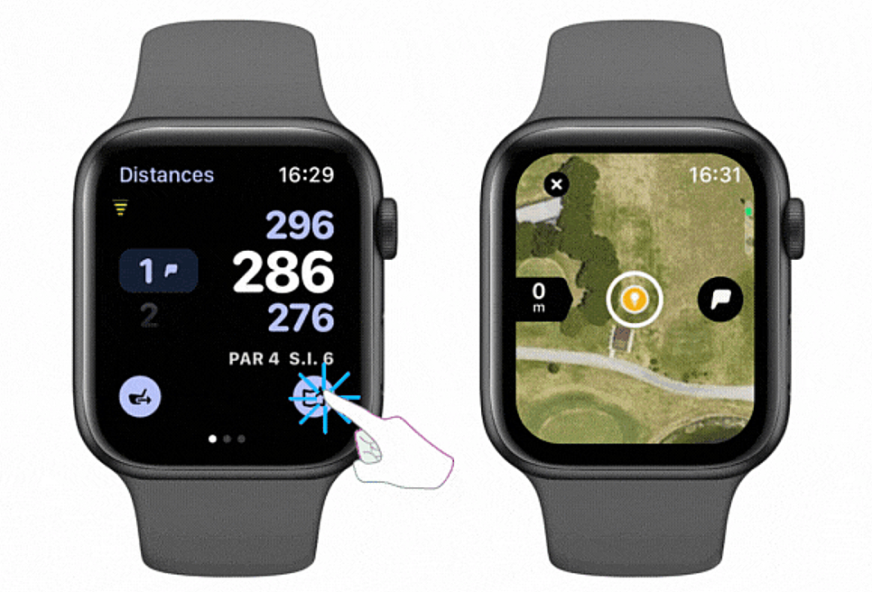 애플워치 골프 에디션은 없지만, 전용 앱으로 활용 가능! 어플 비교