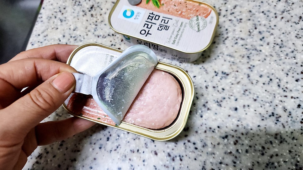 류수영 순두부찌개 편스토랑 레시피 초간단 스팸 순두부찌개 양념 순두부요리